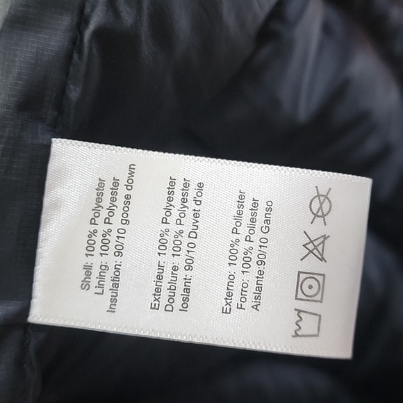 Cirq down winter puffer coat in camoflauge print size XL - Picture 7 of 9